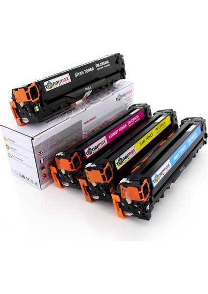 Hp Color Laserjet CP1215 Muadil Toner/ Hp 125A / CB540A Muadil Toner