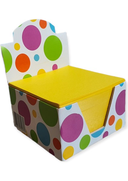 Renkli Küp Not Kağıdı 8 x 8 cm 500'lü