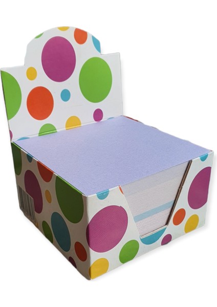 Renkli Küp Not Kağıdı 8 x 8 cm 500'lü modelleri
