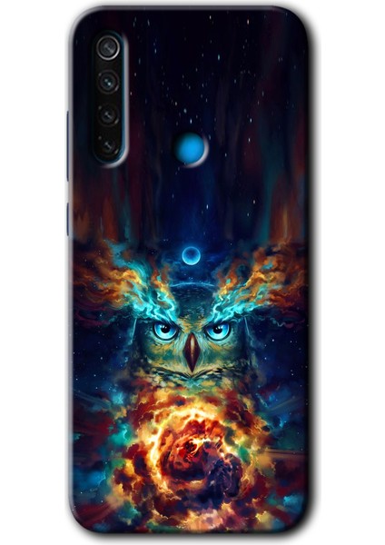 Xiaomi Redmi Note 8 Kılıf Hd Desen Baskılı Arka Kapak + Temperli Cam - Başkomutan Atatürk