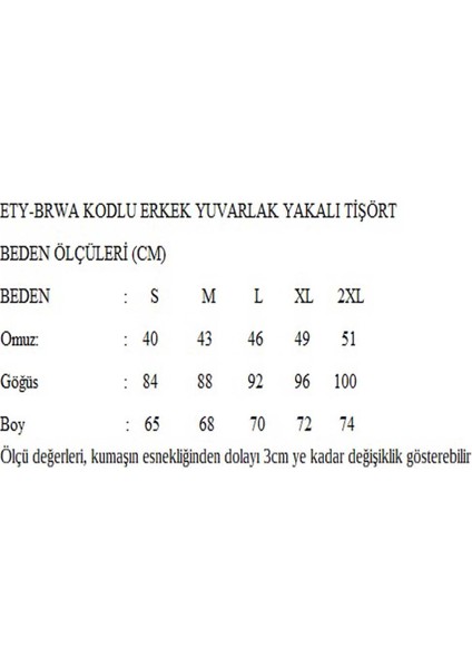 Erkek Yuvarlak Yakalı Ayıcık Baskılı Oversize Kısa Kollu Beyaz Tişört Ety-Brwa