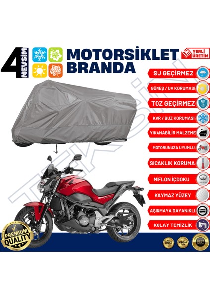 Honda Nc 750S Arka Çanta Uyumlu Motosiklet Brandasısı fiyatları