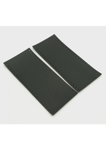 Suni Deri Tutma Sapı Siyah Simit Sap 17X7.5 cm