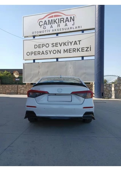 Honda civic fe1 uyumlu arka flap takımı pianoblack 2022+ fiyatları