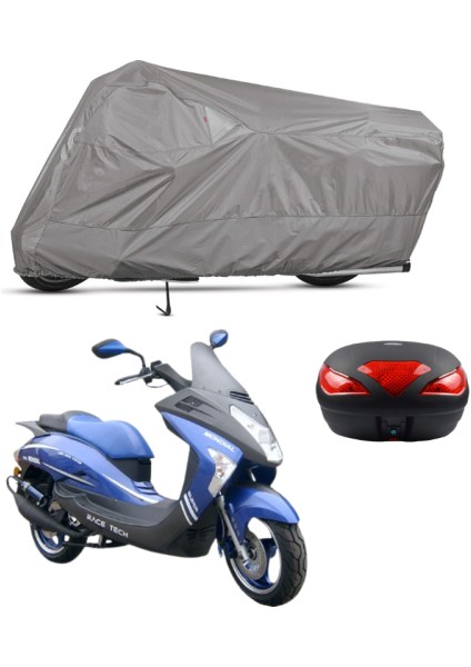 Mondial 150 Zc Arka Çanta Uyumlu Motosiklet Brandasısı