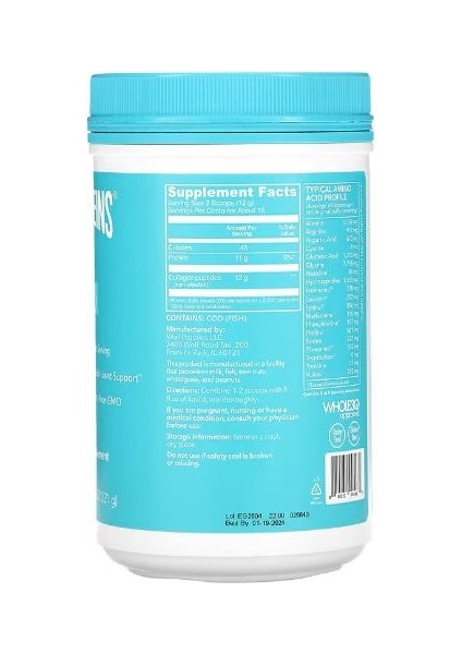 Vital Proteins Vital Proteins, Marine Collagen 221 gr