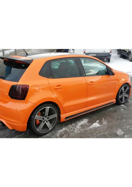 Vw Polo Mk5 Rieger Marşpiyel Seti Mat Siyah Plastik 2009 ve 2017 Arası