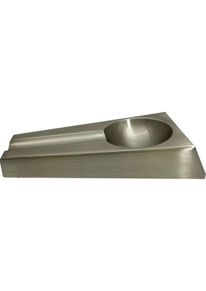 Metal Puro Küllüğü Fırçalı Krom Desen 15CM
