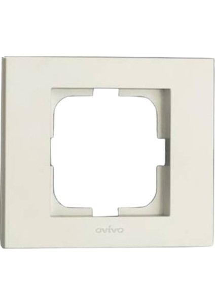 Grano Tekli Çerçeve Beyaz