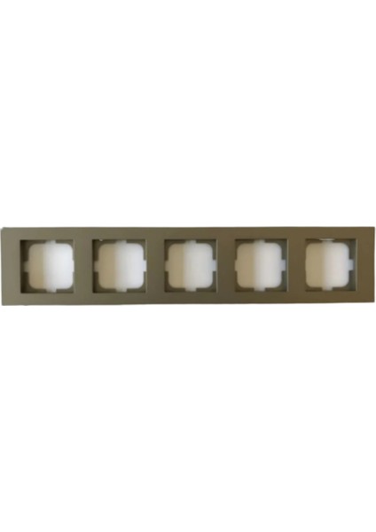 Grano Metallıc Beşli Çerçeve Antrasit