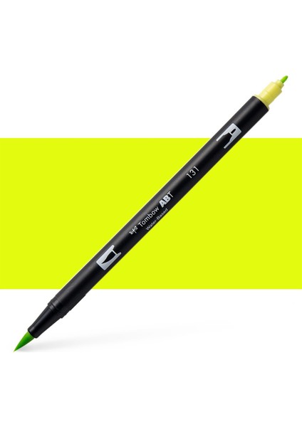 : Ab-T Dual Brush Pen Grafik Kalemi : Lemon Lime 131