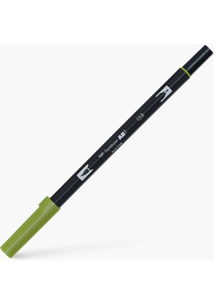 : Ab-T Dual Brush Pen Grafik Kalemi : Dark Olive 158 fiyatları