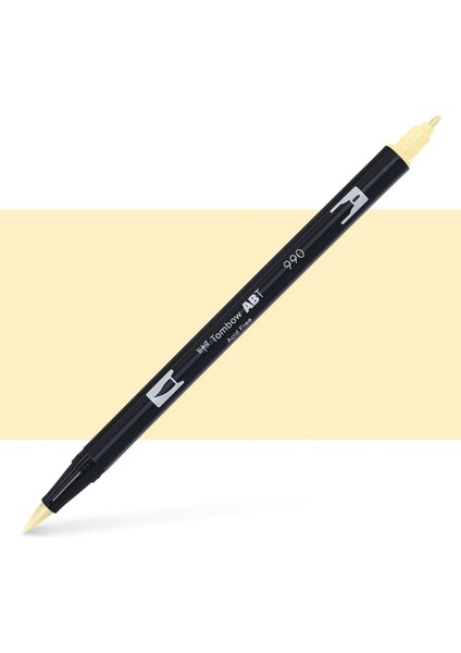 : Ab-T Dual Brush Pen Grafik Kalemi : Light Sand 990