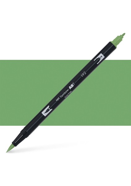 : Ab-T Dual Brush Pen Grafik Kalemi : Asparagus 192