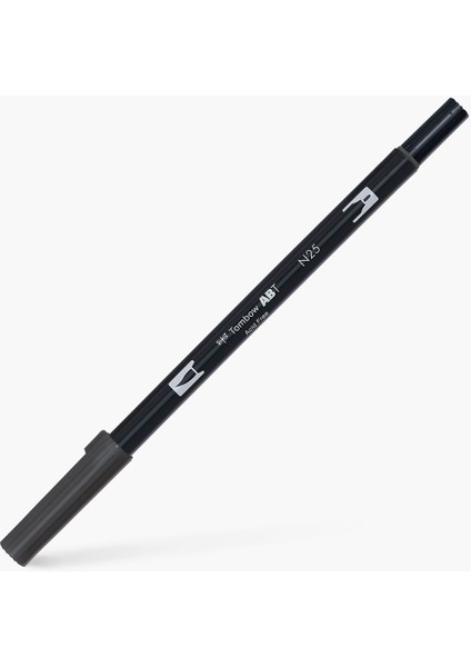 : Ab-T Dual Brush Pen Grafik Kalemi : Lamp Black N25 fiyatları