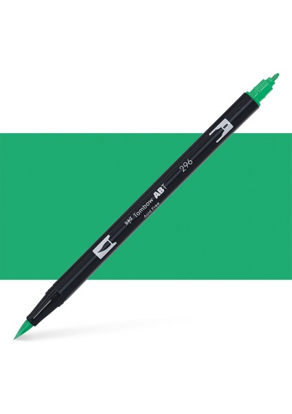 : Ab-T Dual Brush Pen Grafik Kalemi : Green 296