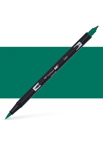 : Ab-T Dual Brush Pen Grafik Kalemi : Sea Green 346