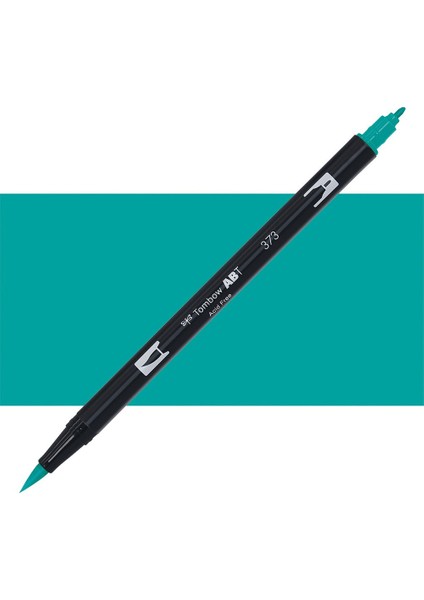 : Ab-T Dual Brush Pen Grafik Kalemi : Sea Blue 373