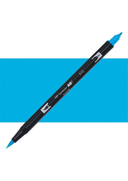 : Ab-T Dual Brush Pen Grafik Kalemi : Light Blue 515