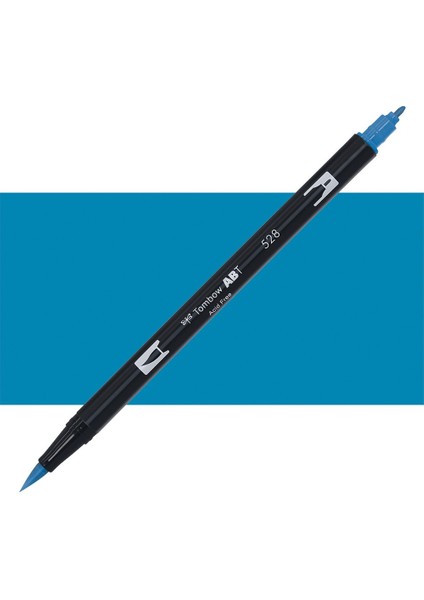 : Ab-T Dual Brush Pen Grafik Kalemi : Navy Blue 528