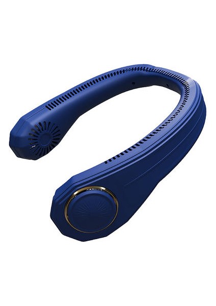 Taşınabilir Asılı Boyun Fan Bıçaksız Hava Soğutma Fanı Kişisel Giyilebilir Boyunbaz Yapraksız Fan USB Şarj Edilebilir(Yurt Dışından)