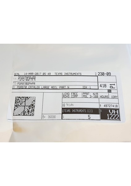 PGA970QPHPR Sensör Sinyal Koşullayıcı 5 Adet