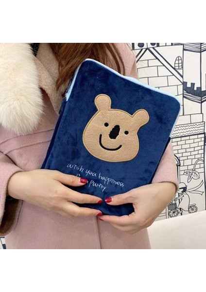 Peluş Laptop Çantası Tablet(Yurt Dışından)