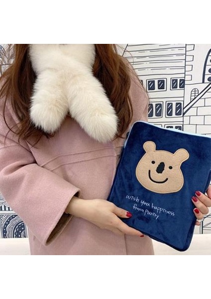 Peluş Laptop Çantası Tablet(Yurt Dışından)