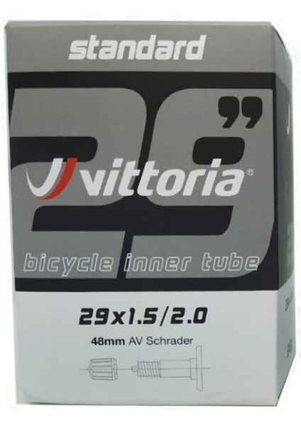 Vıttorıa Iç Lastik 29X1.50/2.0 Schrader Kalın Sibop 48MM