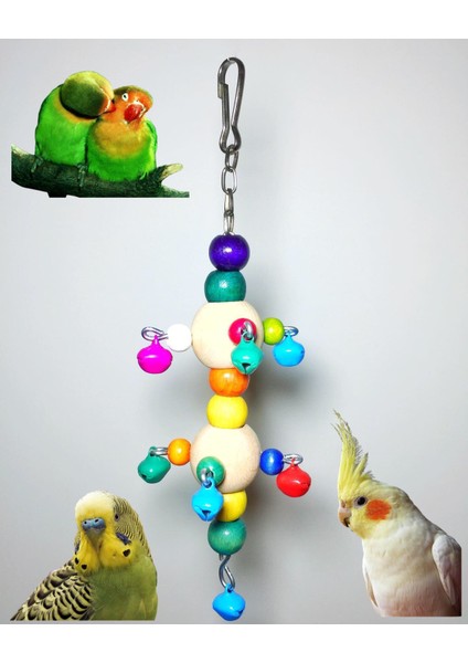 Bol Çanlı Kuş Oyuncağı