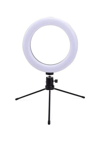Doldurun Işık Masa Masaüstü Tripod 8 Inç Çapı 20 cm Canlı 13 W 5 V 84LED 2835 Lamba Boncuk Beyaz Işık USB Bağlantısı Zx Zbo8 Dc5(Yurt Dışından)