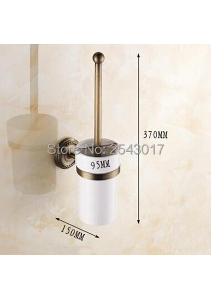 Banyo Aksesuarları Duvara Monte Tuvalet Fırçası(Yurt Dışından)