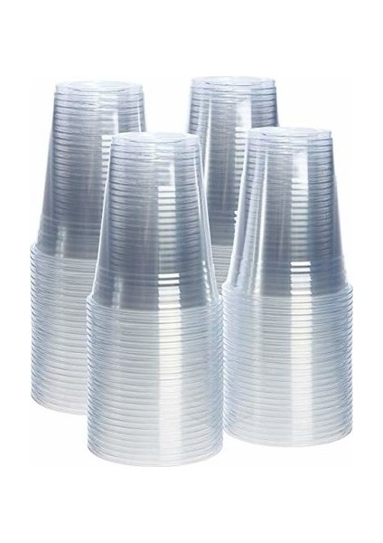 Plastik Pet Bardak 180 cc Şeffaf 3000 Adet