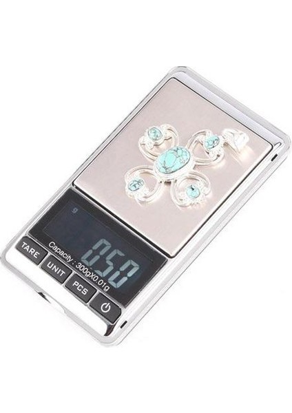 Elektronik Takı Ölçekli Denge Gram Ölçek Altın Takı Cep Ölçeği Mutfak Ölçeği 500G(Yurt Dışından)