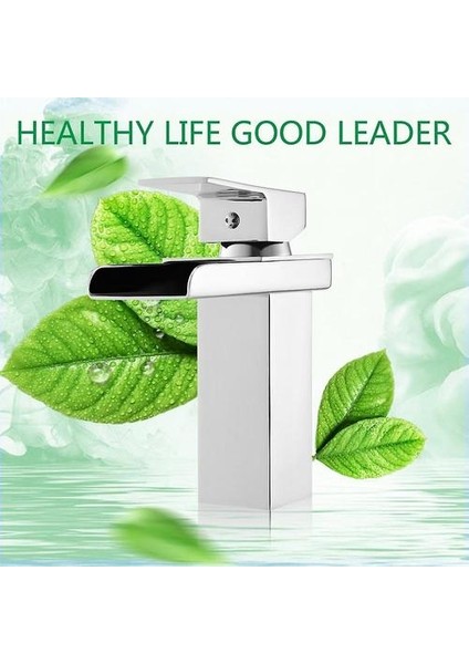 Şelale Tasarım Musluk Banyo Tuvalet Lavabo Tek Delik Musluk(Yurt Dışından)