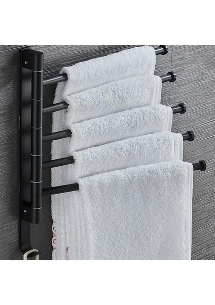 Havlu Çubuğu Dönen Havlu Askısı Banyo Duvara Monte Havlu Cilalı Raf Tutucu Donanım(Yurt Dışından) modelleri