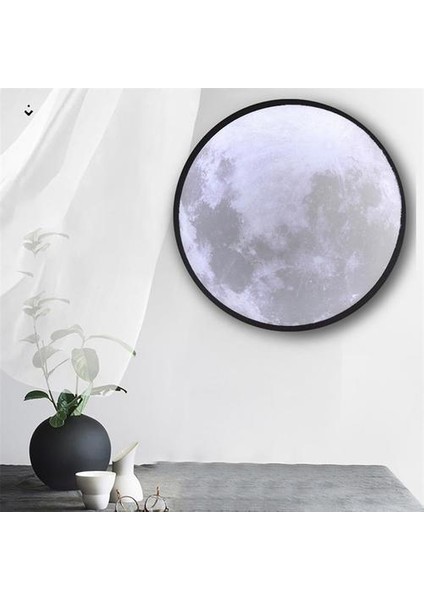 20 cm Yaratıcı LED Banyo Aynası Makyaj Duvara Monte Vanity Tıraş Ayna Işık Ay Şekilli Ev Dekorasyon Aksesuarları(Yurt Dışından) modelleri