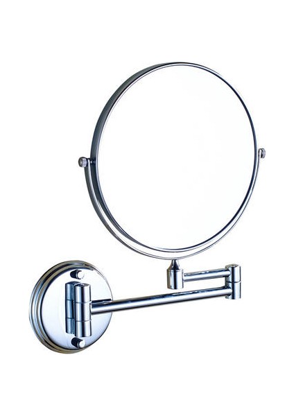 Banyo Duvar Asılı Yuvarlak Tuvalet Duvar Katlanır Büyüteç Tuvalet Banyo Aynası(Yurt Dışından)