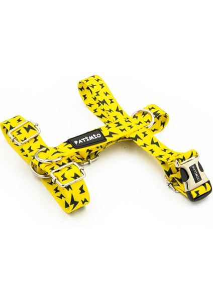 Yellow Boom Köpek Göğüs Tasması