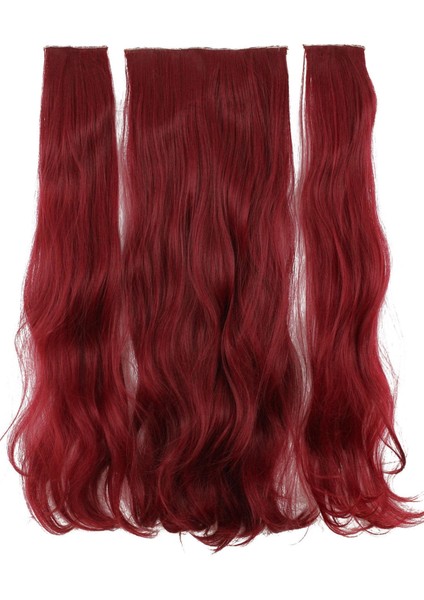 250 Gr 70 Cm Dalgalı Fiber Yarımay Set Açık Kızıl