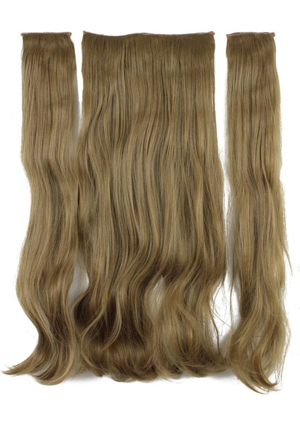 250 Gr 70 Cm Dalgalı Fiber Yarımay Set Açık Kumral