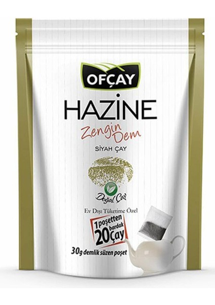 Hazine Zengindem Doypack Eko Demlik 30 gr 30'lu