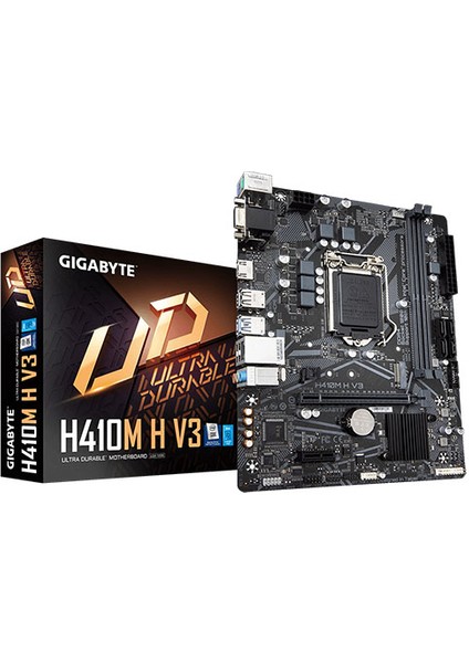 Gıgabyte Intel H410M H V3 Ddr4 2933 VGA HDMI M.2 1200P (10. Nesil)