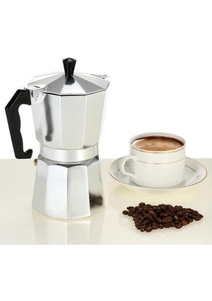 120 ml Italyan Kahve Kafeterya Percolator Cezve Gayzer Latte Kahve Makinesi(Yurt Dışından)