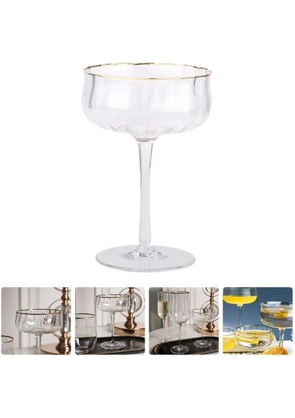 260 ml Cam Goblet Ev Kokteyl Kupası Goblet Züccaciye Içme(Yurt Dışından) fırsatları