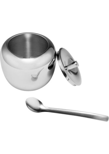 Baharat Kavanoz Çeşni Pot Spice Konteyner Kapak ve Kaşık(Yurt Dışından)