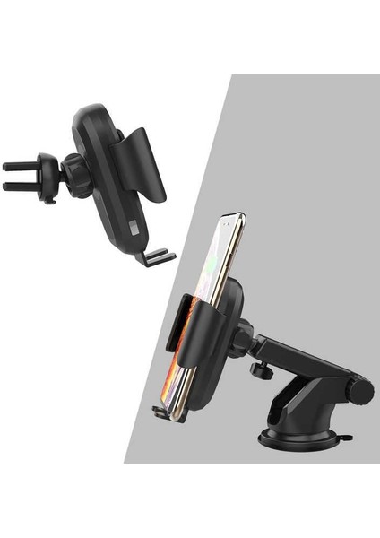 D3 Hızlı Şarj Özellikli 15W Kablosuz Araç Şarj Cihazı fiyatları