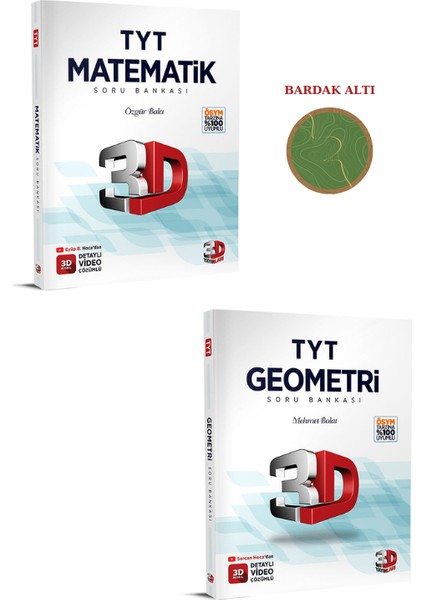 TYT Soru Bankası Matematik - Geometri Set 2 Kitap