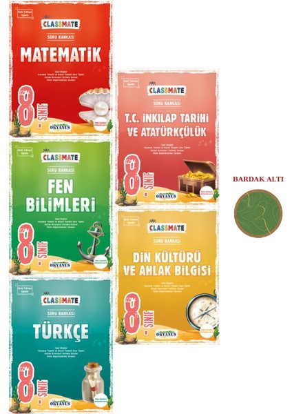 LGS 8. Sınıf Classmate Soru Bankası Full Set 5 Kitap