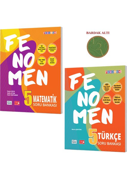 Fenomen Yayıncılık Fenomen Yayınları 5. Sınıf Mat-Türk Set 2 Kitap